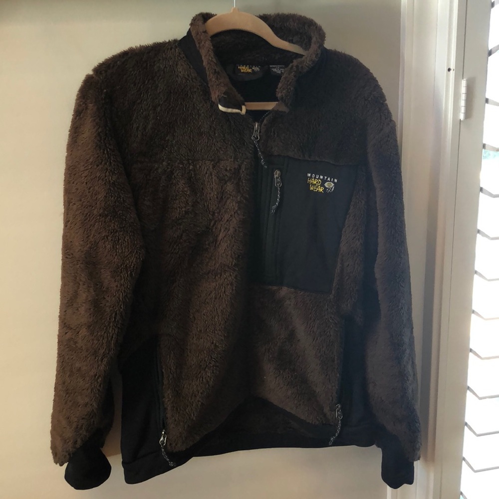 Mountain Hardwear Brown Sherpa Jacket